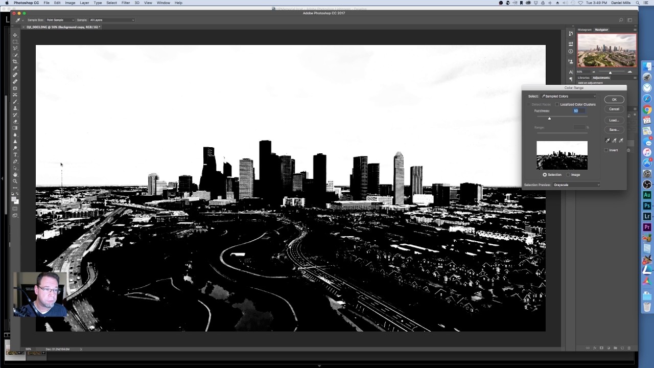 Houston Skyline - Aerial Photography - Editing Tutorial