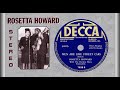 Rosetta Howard Men Are Like Street Cars 1939 STEREO