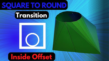 How to make Square to Round with inside offset