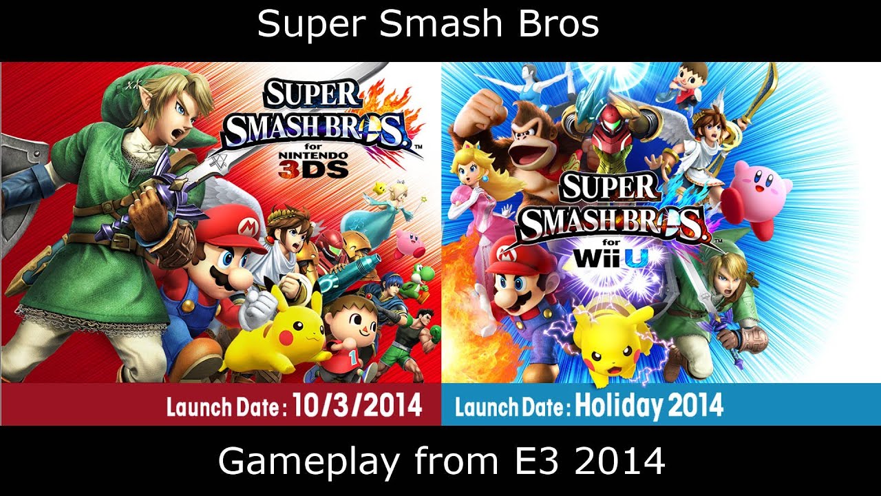 Super Smash Bros Gameplay for Wii U - YouTube