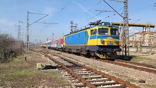 БВ3621 С 46221 заминава от гара Казанлък