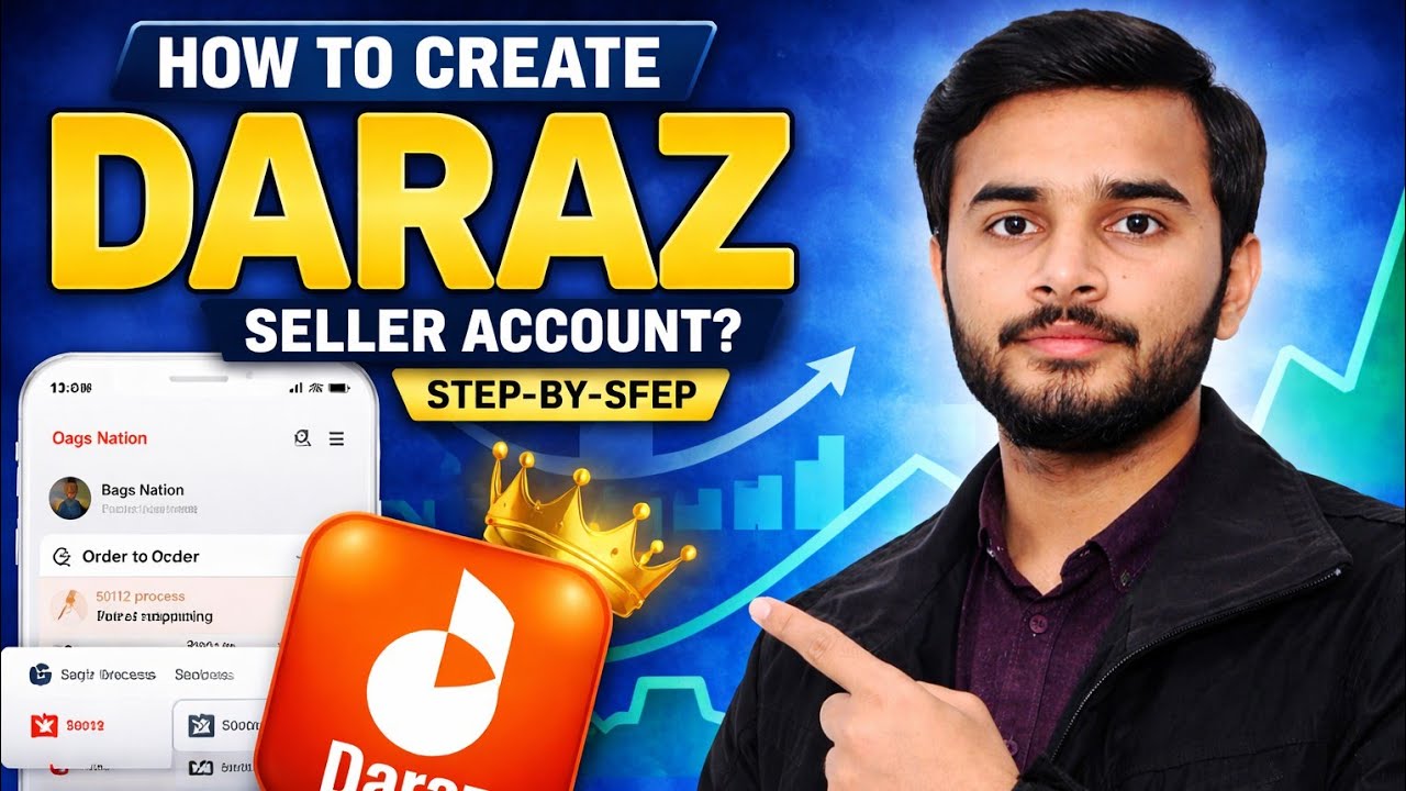 How to Create and Verify Daraz Seller Account in 2026 | Complete Step ...