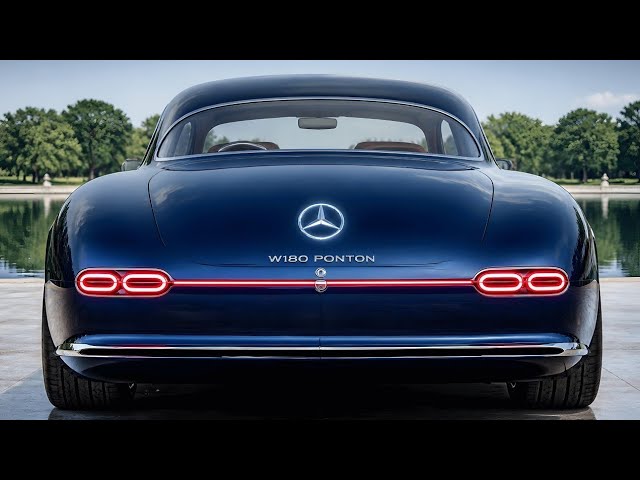 2026 Mercedes-Benz W180 First Look REVEALED: The Luxury Icon Returns
