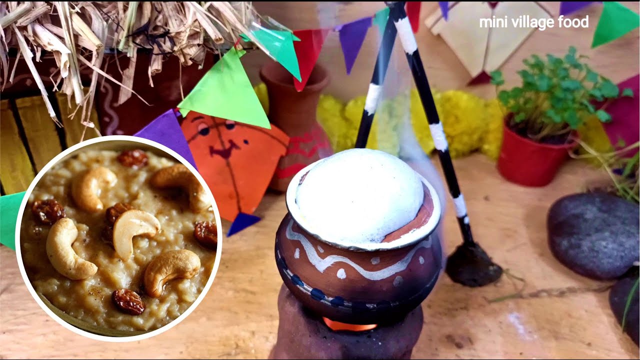 Special Miniature Pongal | Sakkarai Pongal | Makar Sankranti | Traditional Pongal | Village Food