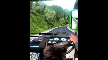 Thumbnail of Euro truck simulator 2 bus driving with real steering wheel gaming🤩💥 #shorts #trending #ets2