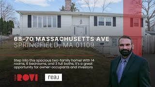 📍 TEAM ROVI🚀 | Real Estate | 68-70 Massachusetts Ave, Springfield, MA 01109 | Jacob Maier