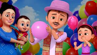 गुब्बारे वाला - Gubbare Wala + Popular Kids Hindi Rhymes | Buggy Tunes