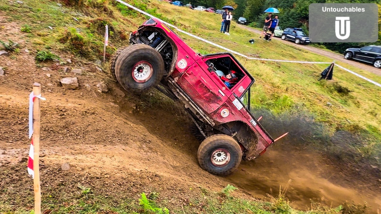 День битвы🔥🚀 Лучшее бездорожье Румынии ❌ Езда на грани в Цишешти, Марамуреш❗️🏁