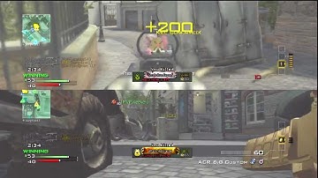 The best split screen player on COD MW3 Gameplay (PS3) Ep-11