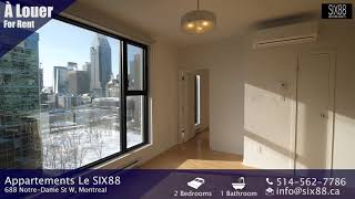 1Bed/1Bath Apartment for rent in Montreal  Downtown Financial District - Le SIX88