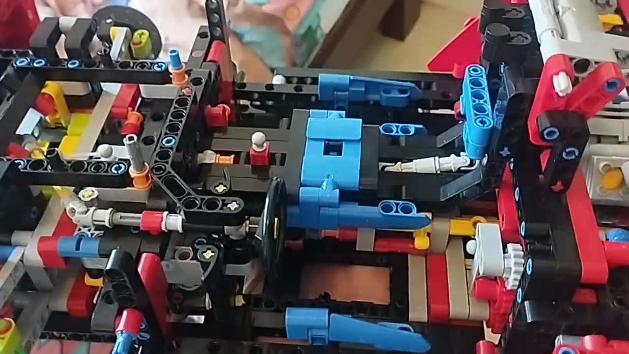 Lego Ferrari Daytona SP3 flappy paddle gears