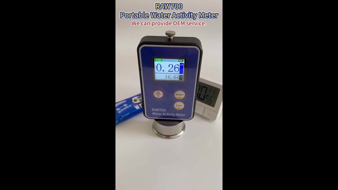RAW700 Portable Water Activity Meter. With automatic storage function. //REALLTECH INSTRUMENTS//