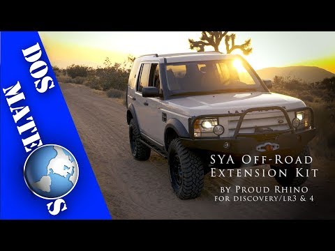 Land Rover Discovery/LR3 & LR4 – Proud Rhino SYA Off Road Extension Kit | INSTALL/How-To | [4K]