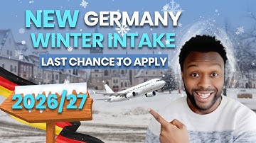 Expert Reveals Best Time to Apply for Germany Summer Intake 2026/2027