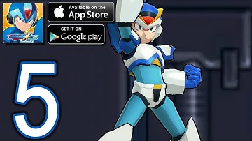 MEGAMAN X DiVE Mobile iOS Android Walkthrough - Part 5 - Event: Price of the Skies, Story: Airforce