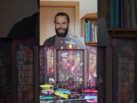 3/4 Wir unboxen den Hitchies x Heidi Klum Halloween Kalender! #foodie #unboxing #hitchies #halloween
