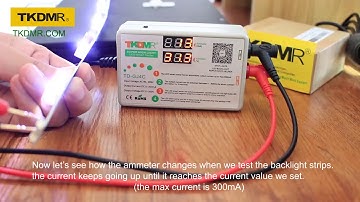 TKDMR GJ4C Newest LED Backlight Tester How To Test TV LED BackLights use LED TESTER!