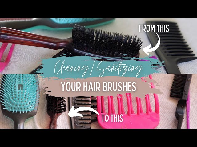 Step-by-Step Brush Care Guide for your monthly hair brush cleaning. – Happy Hair  Brush
