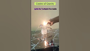 Simple and quick experiment to learn Centre of gravity| school students #shorts #experiment #science