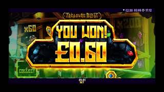 Fantasy gold slot bonus features triggered small stakes max wins screenshot 1
