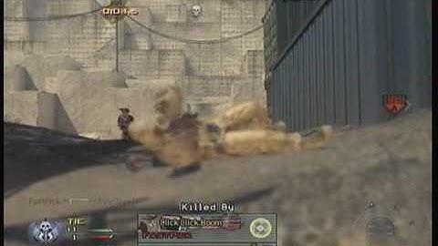 MW2: SiCK No Scope wallbang hitmarker