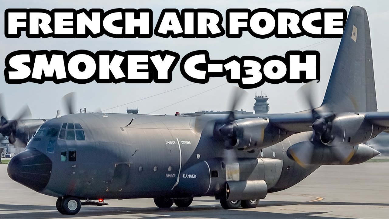 Classic Herc action! French Air Force Lockheed C-130H departing Montreal (YUL/CYUL)
