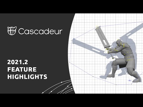 Cascadeur 2021.2 Feature Highlights