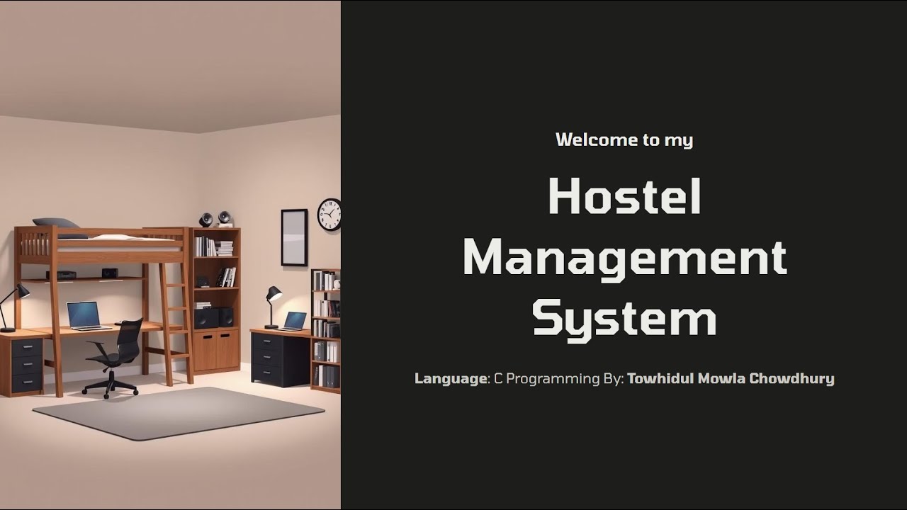 C Programming Project by Towhidul Mowla Chowdhury