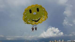 Parasailing in Clearwater Beach Florida 2018