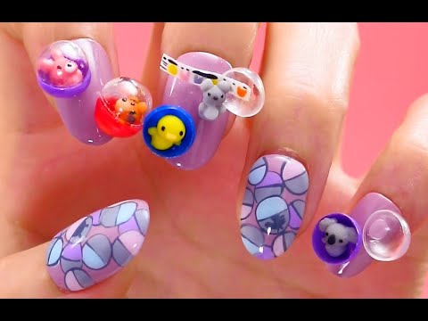 何が出るかな 可愛すぎる ガチャガチャネイル Youtube