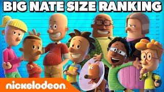 Every Big Nate Character Ranked by HEIGHT! | Nickelodeon Cartoon Universe