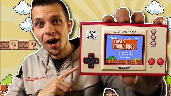 NINTENDO GAME & WATCH SUPER MARIO BROS CONSOLE - Vendiloshop