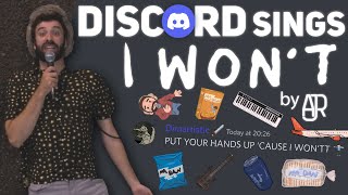 DISCORD Sings AJR - I Wont #shorts