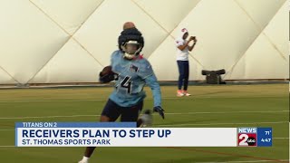 Receivers plan to step up for Titans