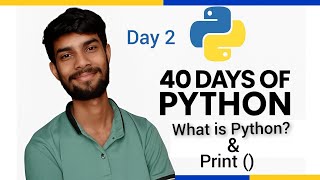 🔥What is Python &  print() Function Explained in Hindi/English😃