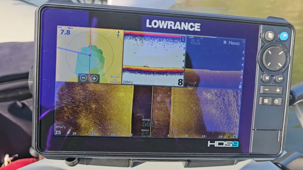 Ловим и сами на Lowrance HDS 9 PRO👍