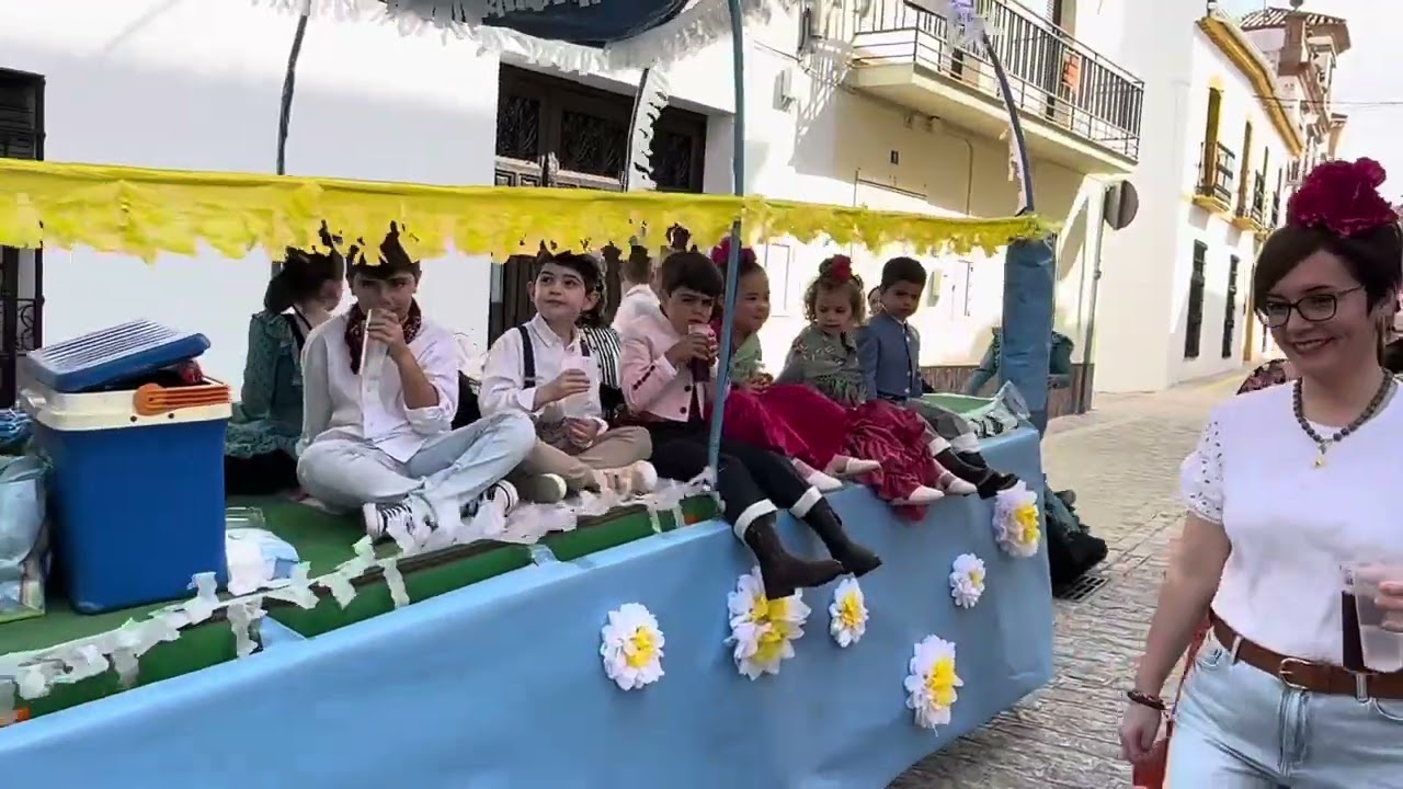 Procesión de San Isidro en Lopera. Año 2025.