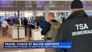 TSA union says ICE agents not equipped to open security lane