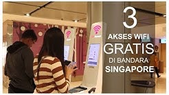 SANGAT MUDAH! Langsung Terhubung dengan WiFi Gratis di Bandara Singapore - Durasi: 5.59. 