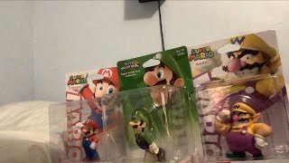 Mario, Luigi, and Wario amiibos Unboxing! (Special Thanks to @TheActualNextNova )