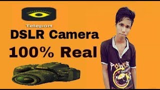 How to make a Android Phone DSLR Camera || 100% Real DSLR Teleport App screenshot 4
