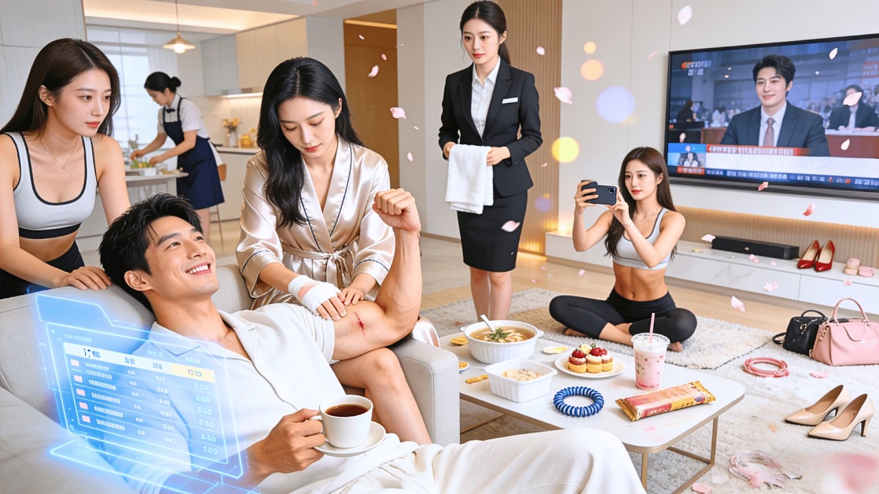 بعد إهانة شاب ثري، أيقظ نظام التوصيل. أصبح ثريًا، 5 نساء جميلات يتنافسن عليه.