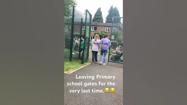 Leaving primary school gated for the last time 🕰️