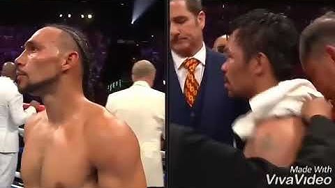 Epic! Michael Buffer announces Pacquiao-Thurman winner!