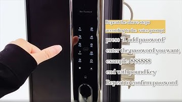 829 Smart Lock Settings