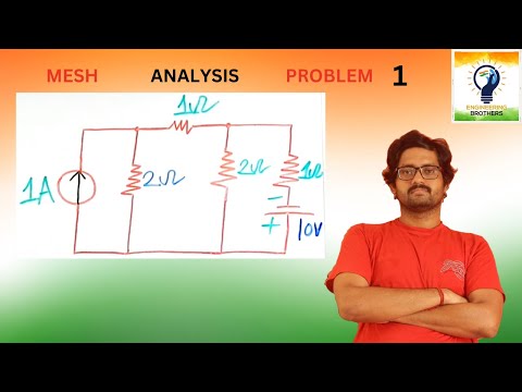 Mesh analysis problem 1