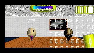 E chase music by Baldi's Basics is back this time, it's a music video. Watch this.