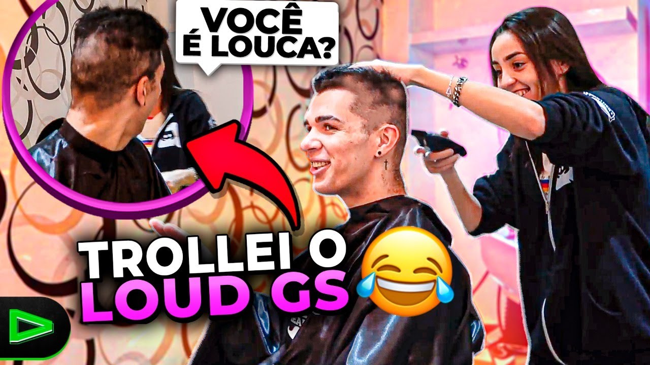 DEU RUIM?! ELE DEIXOU EU CORTAR O CABELO DELE NA QUARENTENA
