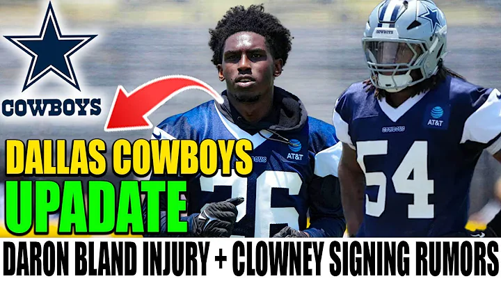 Breaking: DaRon Bland Injury Update & Jadeveon Clowney Visit | Latest Cowboys News