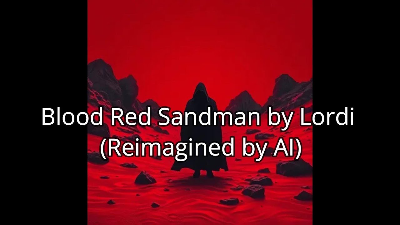 [Hörspiel] Blood Red Sandman : Significado da música BLOOD RED SANDMAN ...